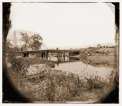 Chickahominy River Virginia. Lower bridge