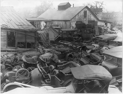 [D.C. - Wash. - automobile junkyard]