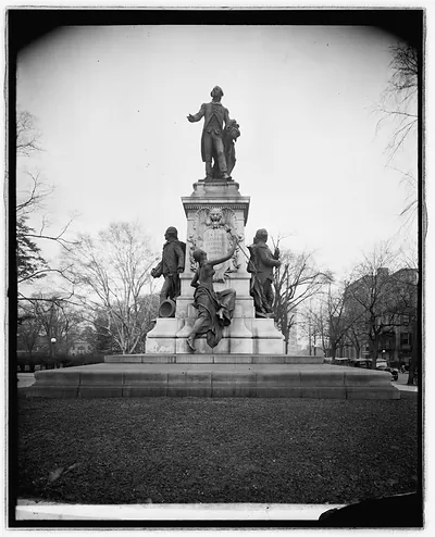 [LaFayette] statue, [Washington, D.C.]