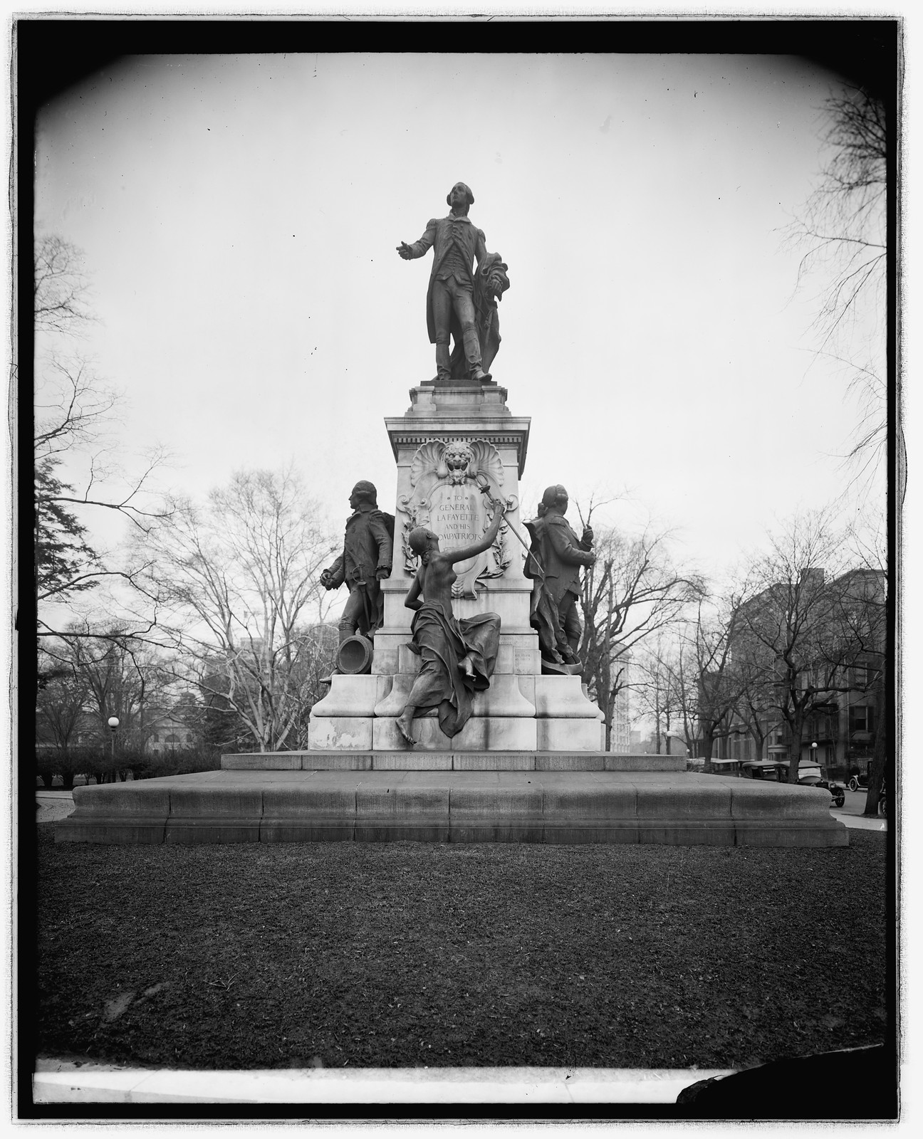 [LaFayette] statue, [Washington, D.C.], [between 1910 and 1920] — historic photograph