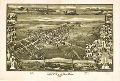 Gettysburg, Pennsylvania, 1888