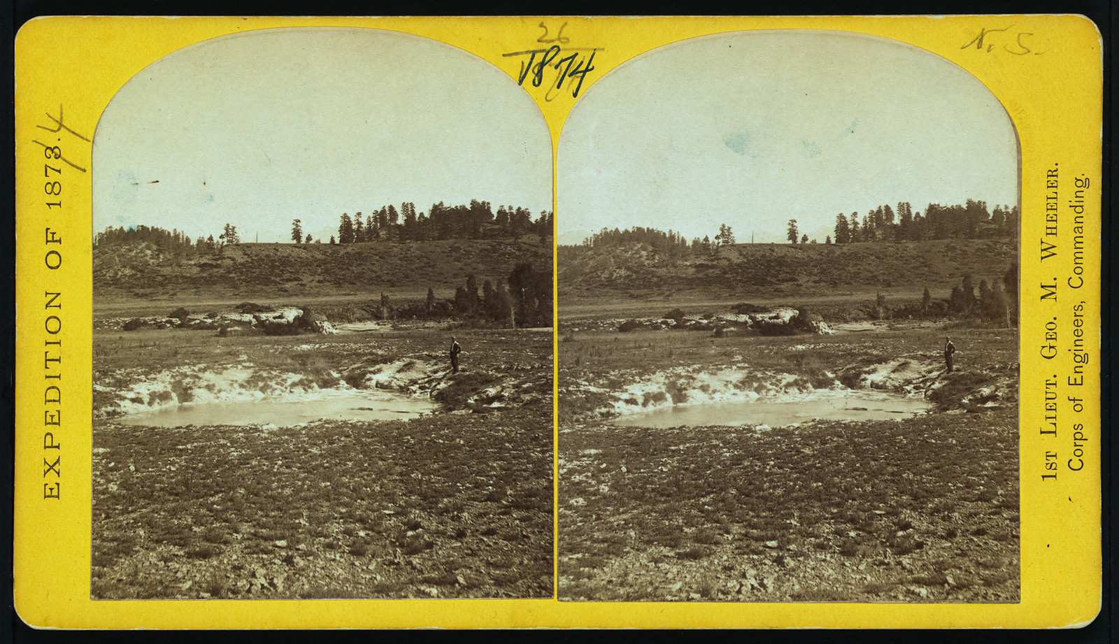 Pagosa Springs Colo., 1874 — historic photograph