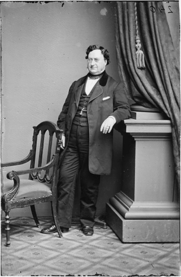 Vintage Portrait - Hon. James Proctor Knott of Ky, 1855 — historic image
