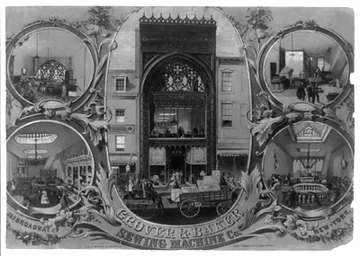 Grover & Banker Sewing Machine Co. 495 Broadway New York