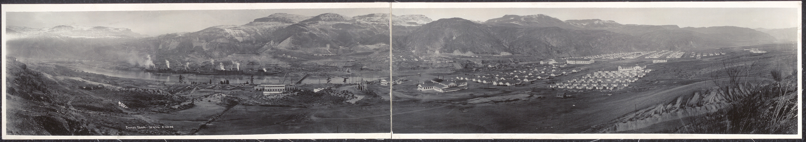 Coulee Dam Mason City, Washington, 1935, 1935 — historic image