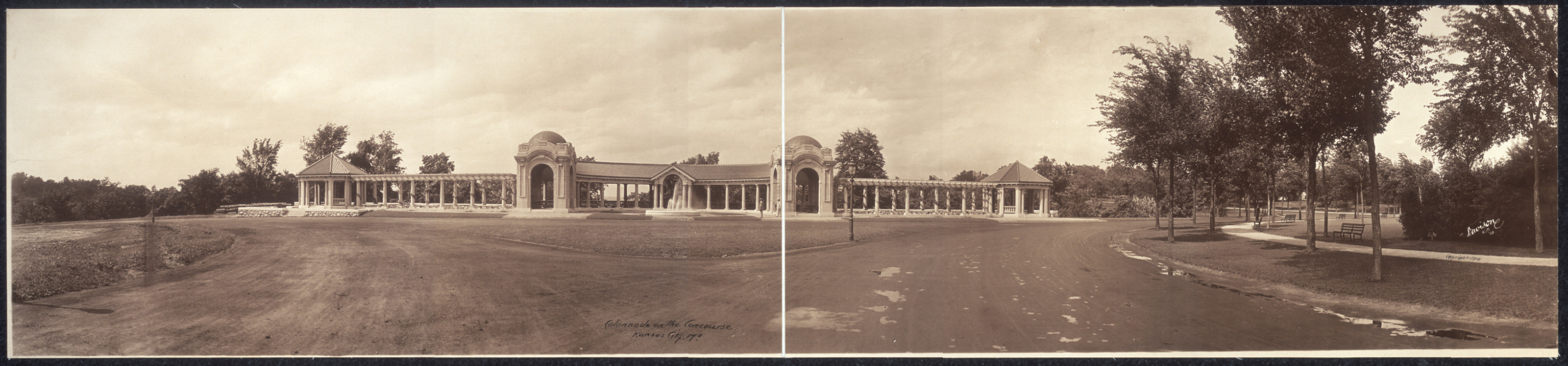 Colonnade concourse Kansas City, Missouri, 1910, 1910 — historic image