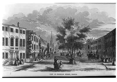 View of Franklin St., Boston