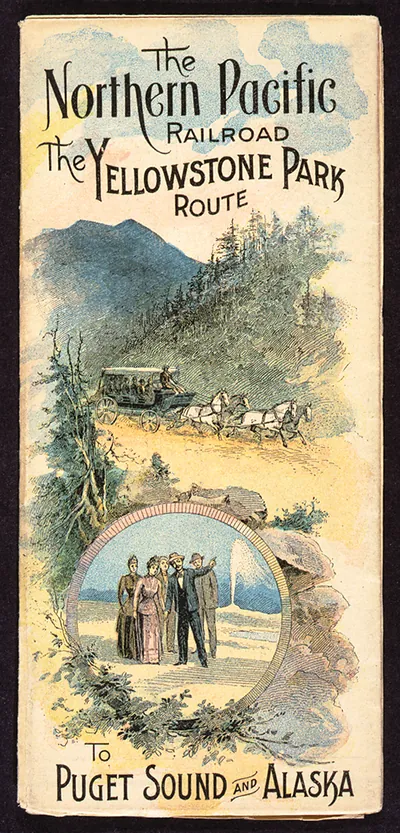 The Northern Pacific Railroad--the Yellowstone Park route to Puget Sound and Alaska