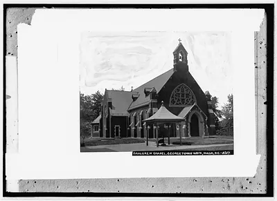 Dahlgren Chapel, Georgetown Univ., Wash, D.C., G.U, #217