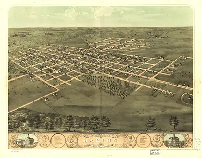 Marion, Iowa, 1868