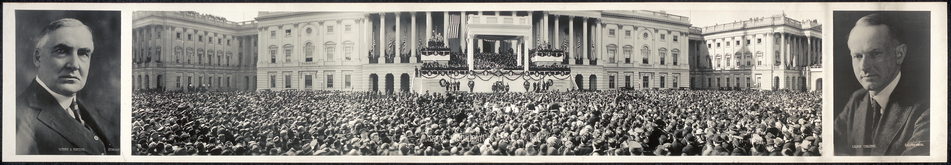 Harding Inauguration, March 4th, 1921, 1921 — historic photograph