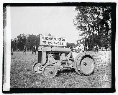 Ford tractor demonstration