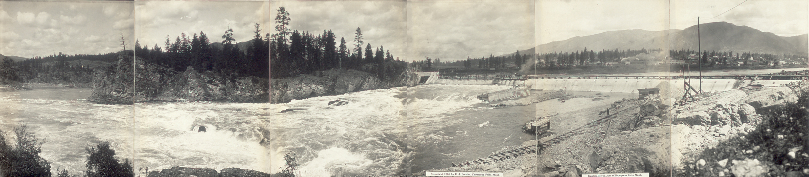 Thompson Falls, Montana, 1915, 1915 — historic image