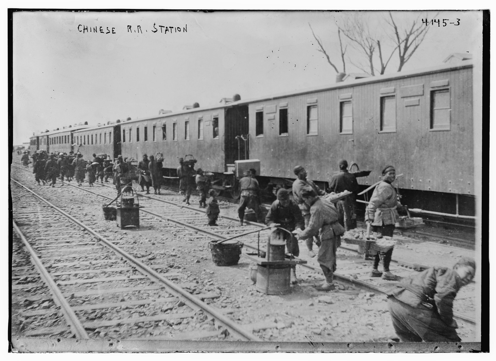 Chinese R.R. Station, n/a — historic photograph