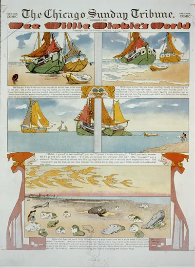 Wee Willie Winkie's world. The first day Willie Winkie was at the sea side ...