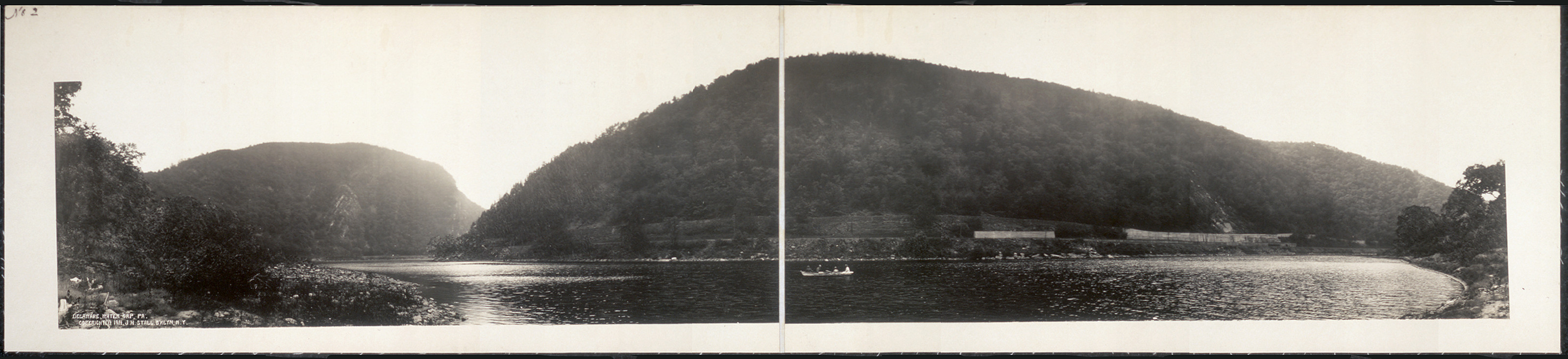 Delaware Water Gap, 1911a, Pennsylvania, 1911 — historic image
