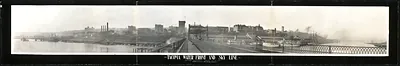 Tacoma water front and sky line, Washington, 1911