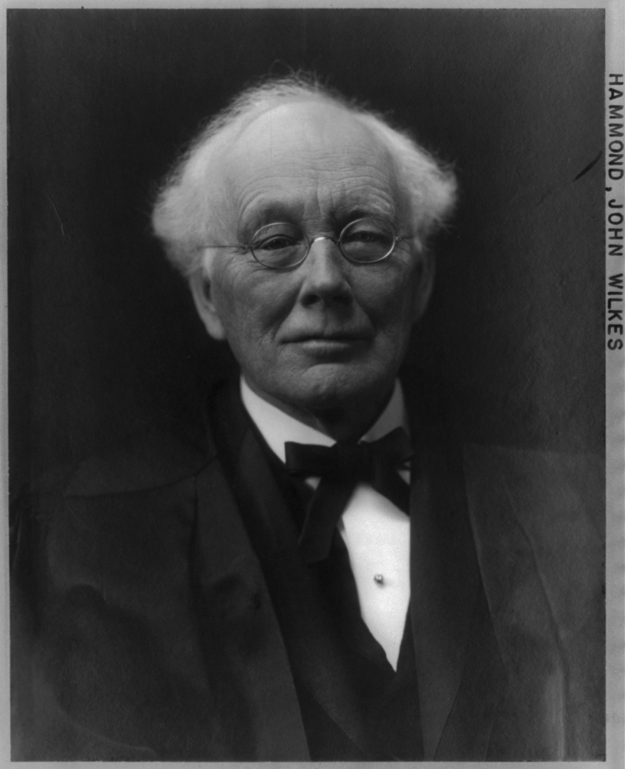 John Wilkes Hammond, 1837-1921, c1915 Nov. 19. — historic photograph