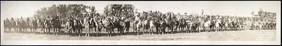 Indians parade Round-Up Pendleton, Oregon, 1911