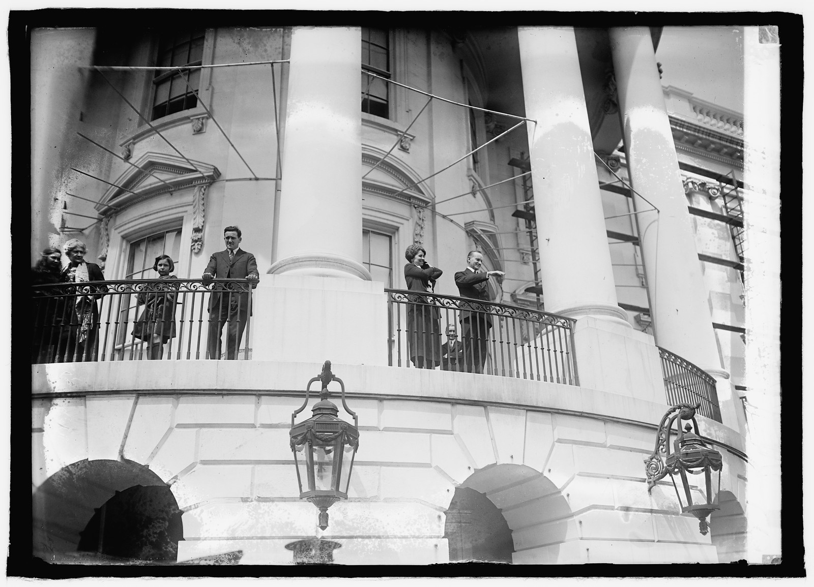 Easter egg rolling, [Washington, D.C.], 4/21/24, [19]24 April 21. — historic photograph