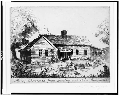 Merry Christmas from Dorothy and John Arms, 1919 / John Taylor Arms.