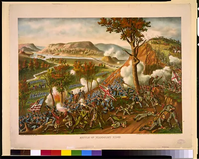 Battle of Missionary Ridge - fought November 23-25, 1863