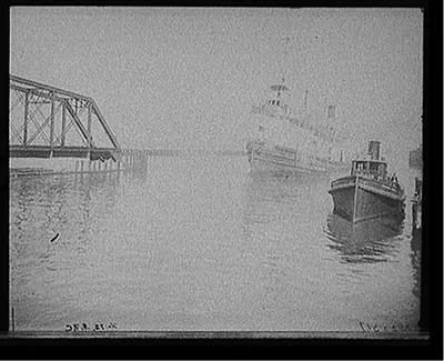 [Str. City of Ottawa entering Cuyahoga Creek, Cleveland, Ohio]