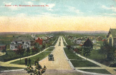 Luzerne St Postcard 3, Pennsylvania