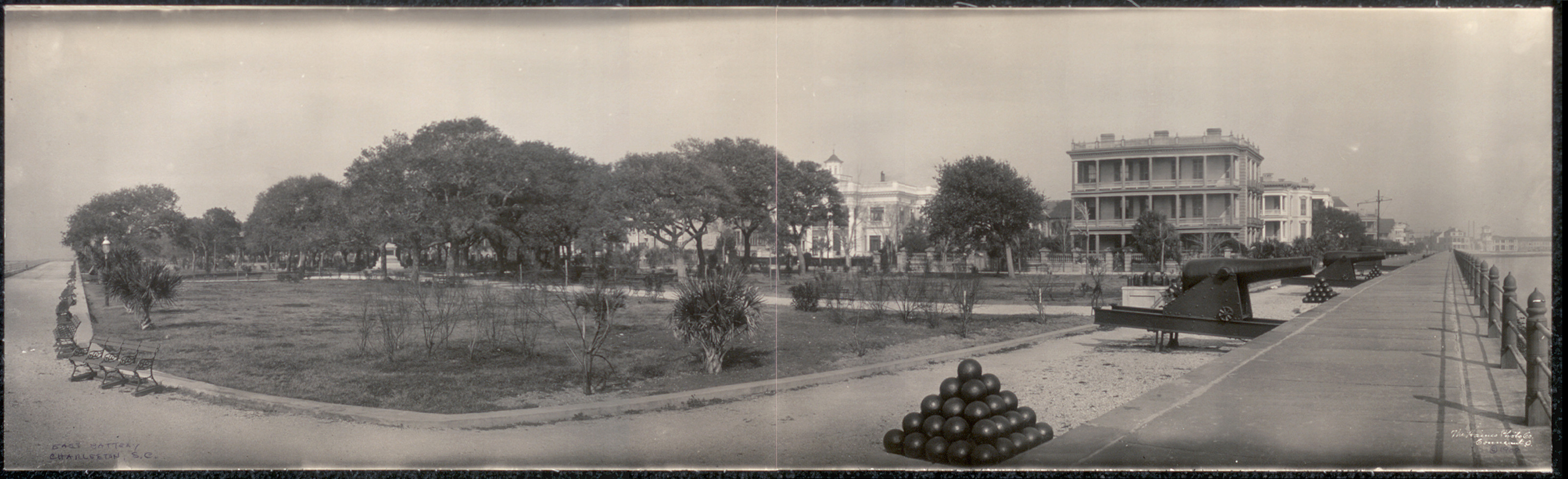 East Battery, Charleston, South Carolina, 1909, 1909 — historic image