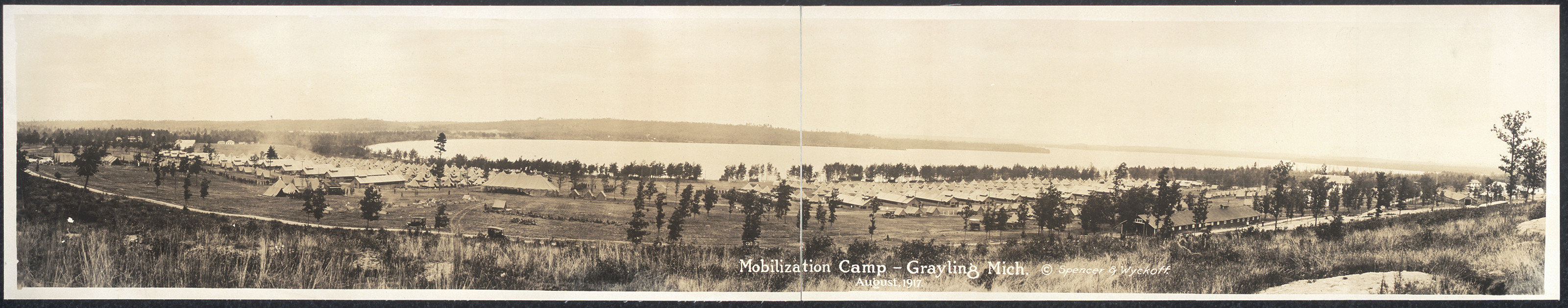 Mobilization Camp Grayling, Michigan, 1917, 1917 — historic image
