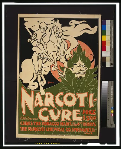 Narcoti-cure Cures the tobacco habit in from 4 to 10 days ; Price $5.00 / Bradley.