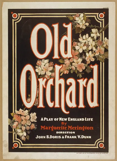 Old Orchard, a play of New England life poster