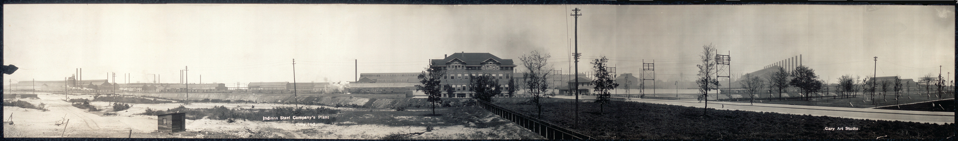 Steel Companys plant, Gary, Indiana, 1910, 1910 — historic image