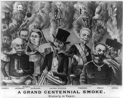 Grand centennial smoke: history in vapor