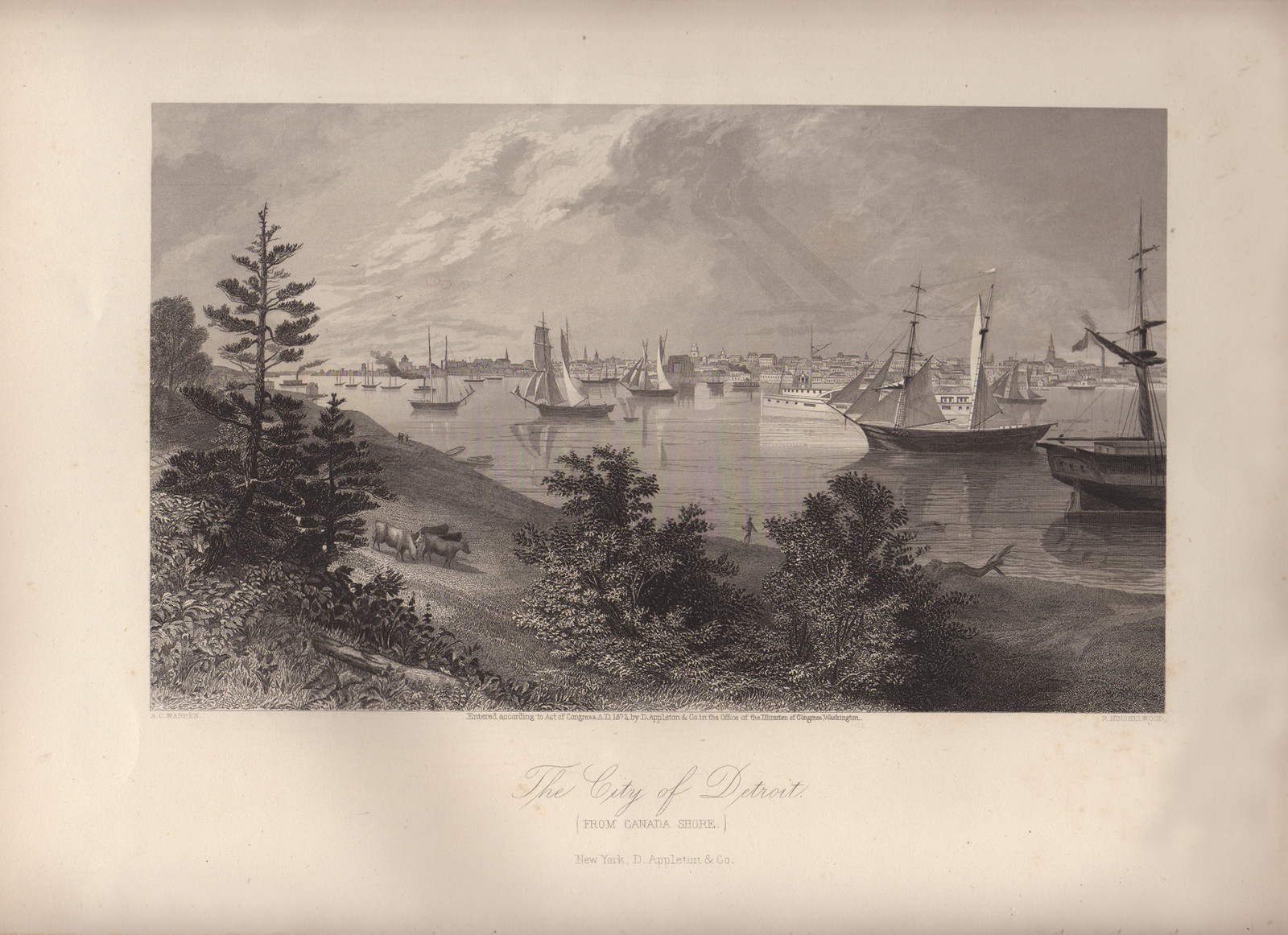 MI City of Detroit — historic image