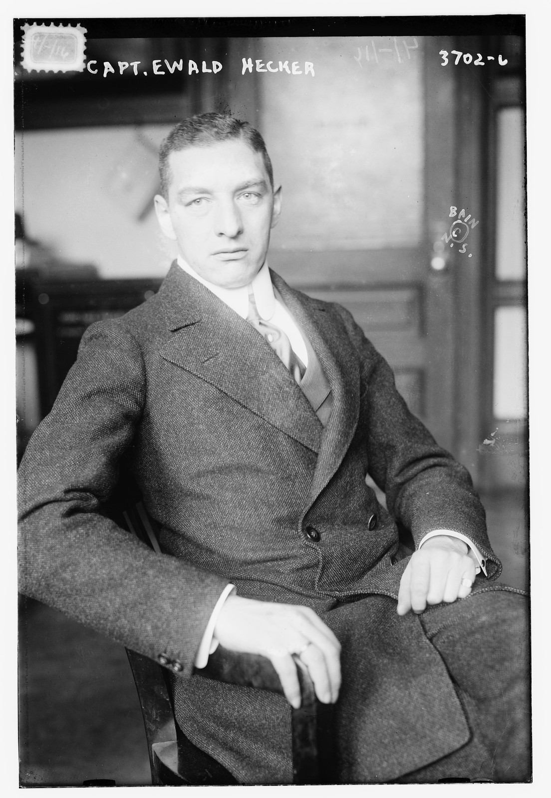 Capt. Ewald Hecker, n/a — historic photograph