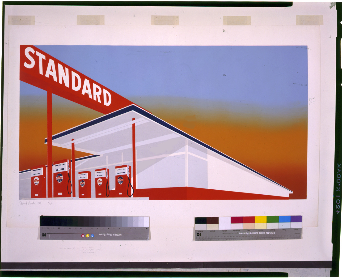 Standard [station] / Edward Ruscha., 1966 — historic print