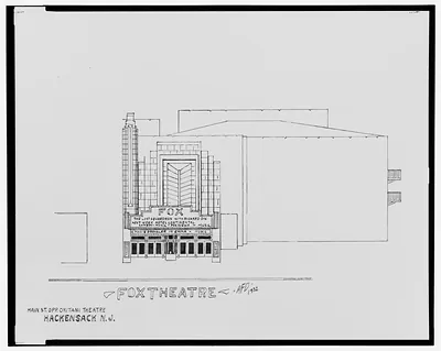 [Fox Theatre, Main St., Hackensack, New Jersey] / AFD 1932.