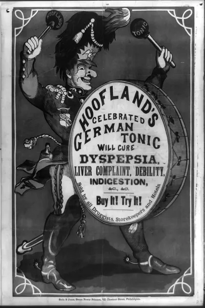Hoofland's celebrated German tonic water will cure dyspepsia, liver complaint, debility, indigestion, &c., &c.