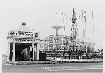 [Entrance of Steeplechase Park, Coney Island, New York]