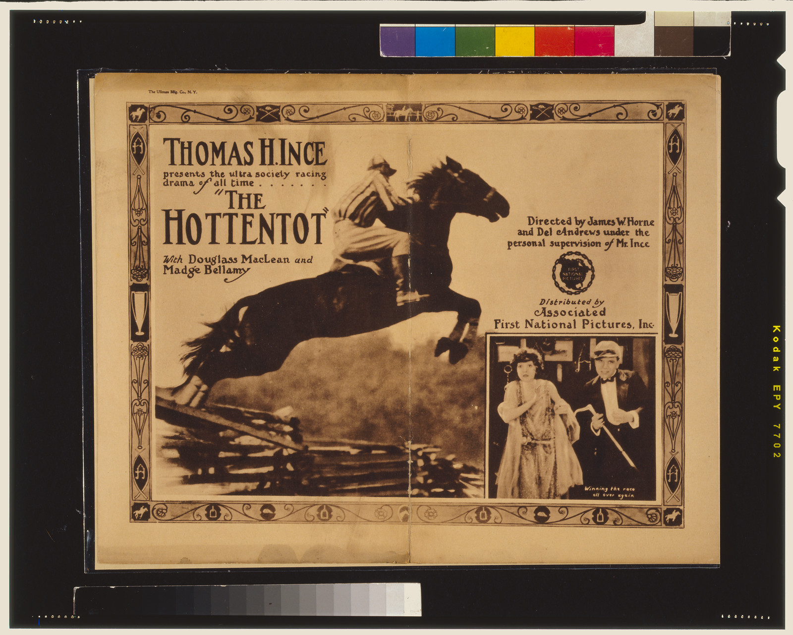 The hottentot — vintage poster
