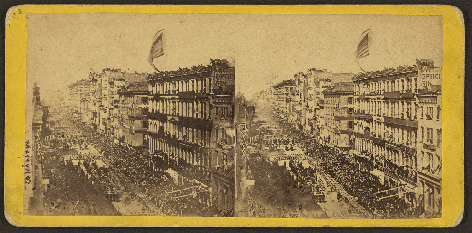 The Funeral Of President Lincoln, New York, April 25th, 1865, c. 1865 — historic image