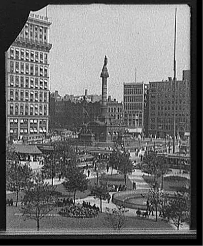 Soldiers and Sailors' Monument, Cleveland, O[hio]
