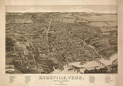 Knoxville, Tennessee, 1886