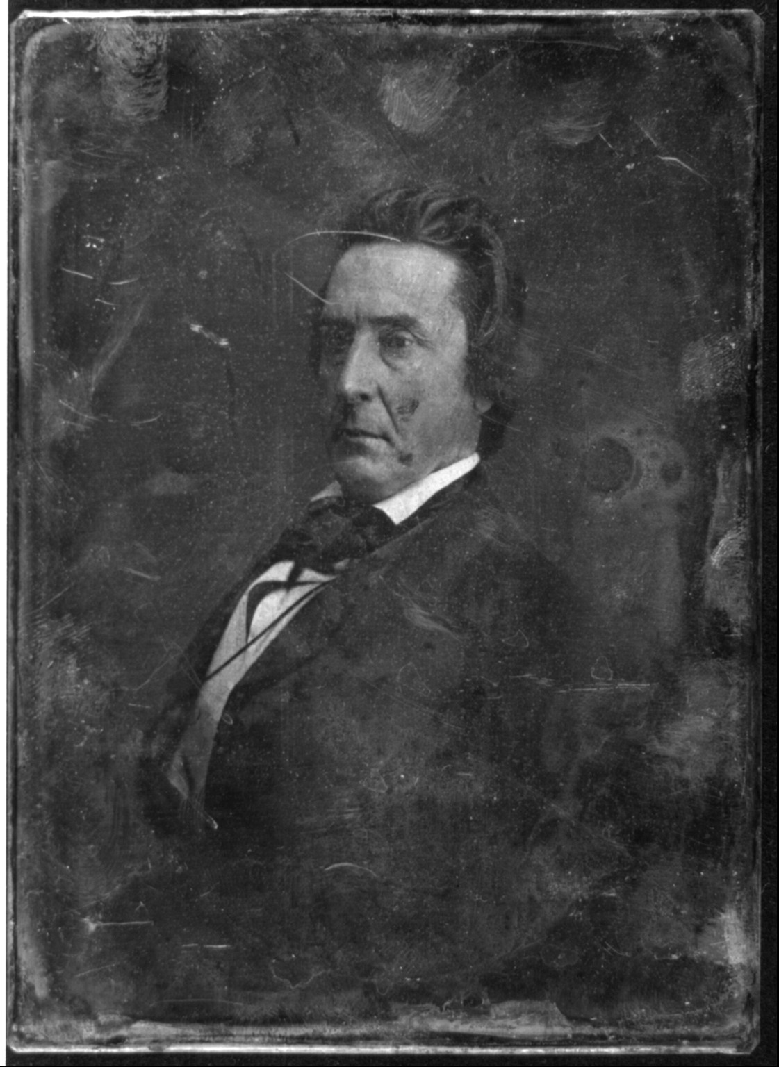 [David Rice Atchison, half-length portrait, facing three-quarters to left], [between 1844 and 1860] — historic photograph