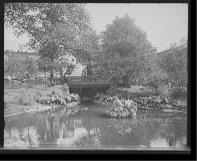 Bridge in Monument Park, Cleveland, O[hio]