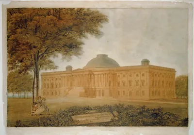 [United States Capitol, Washington, D.C. Perspective from the northeast]