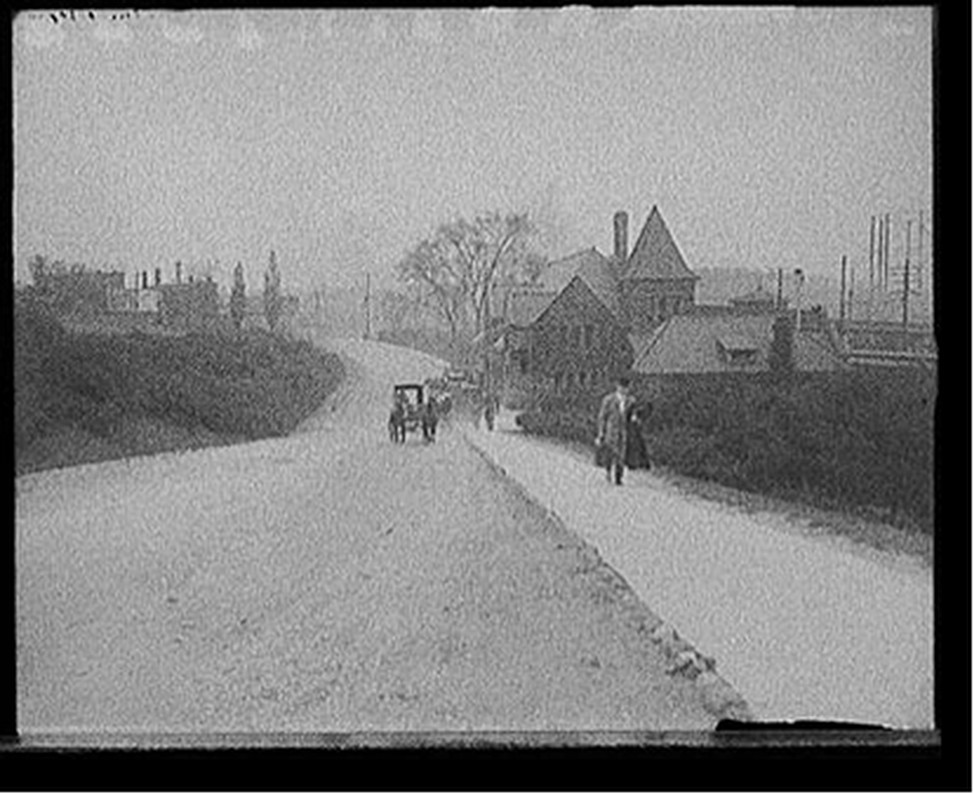[Michigan Central Railroad station, Ann Arbor, Mich.], [between 1905 and 1915] — historic photograph