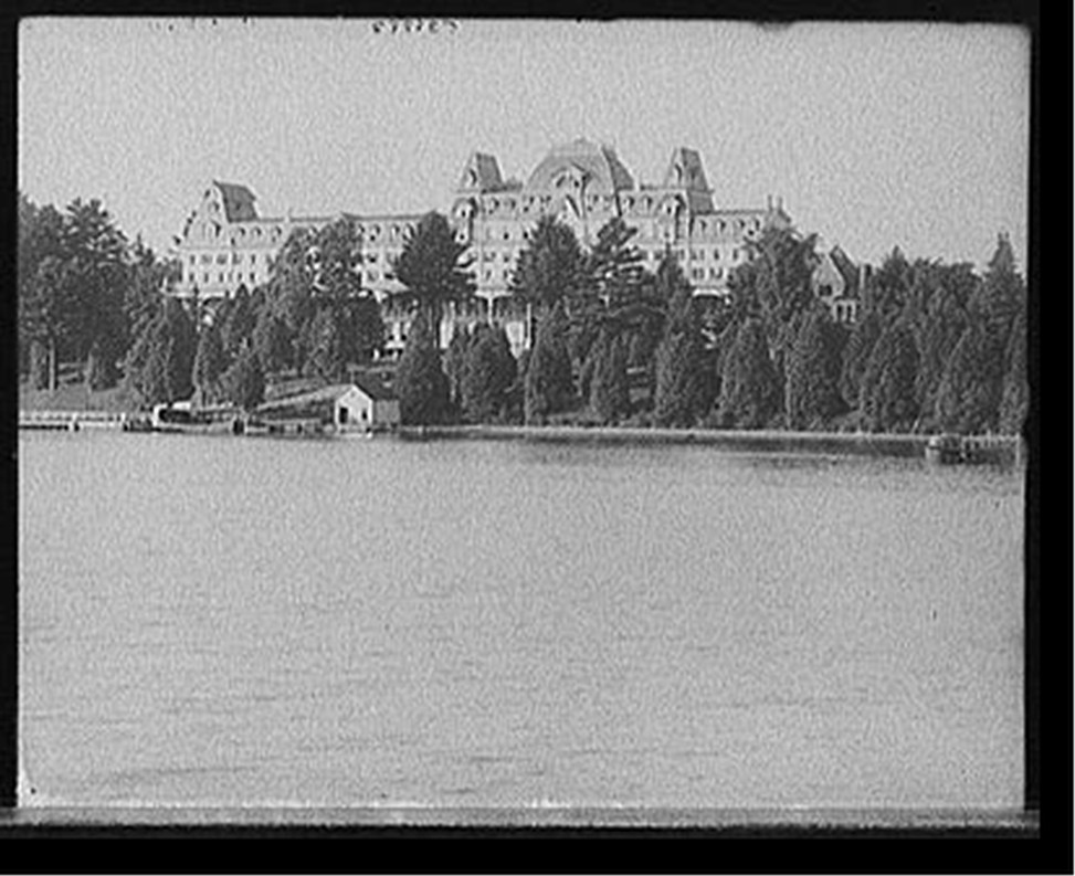 [Fort William Henry Hotel, Lake George, N.Y.], [between 1905 and 1920] — historic photograph