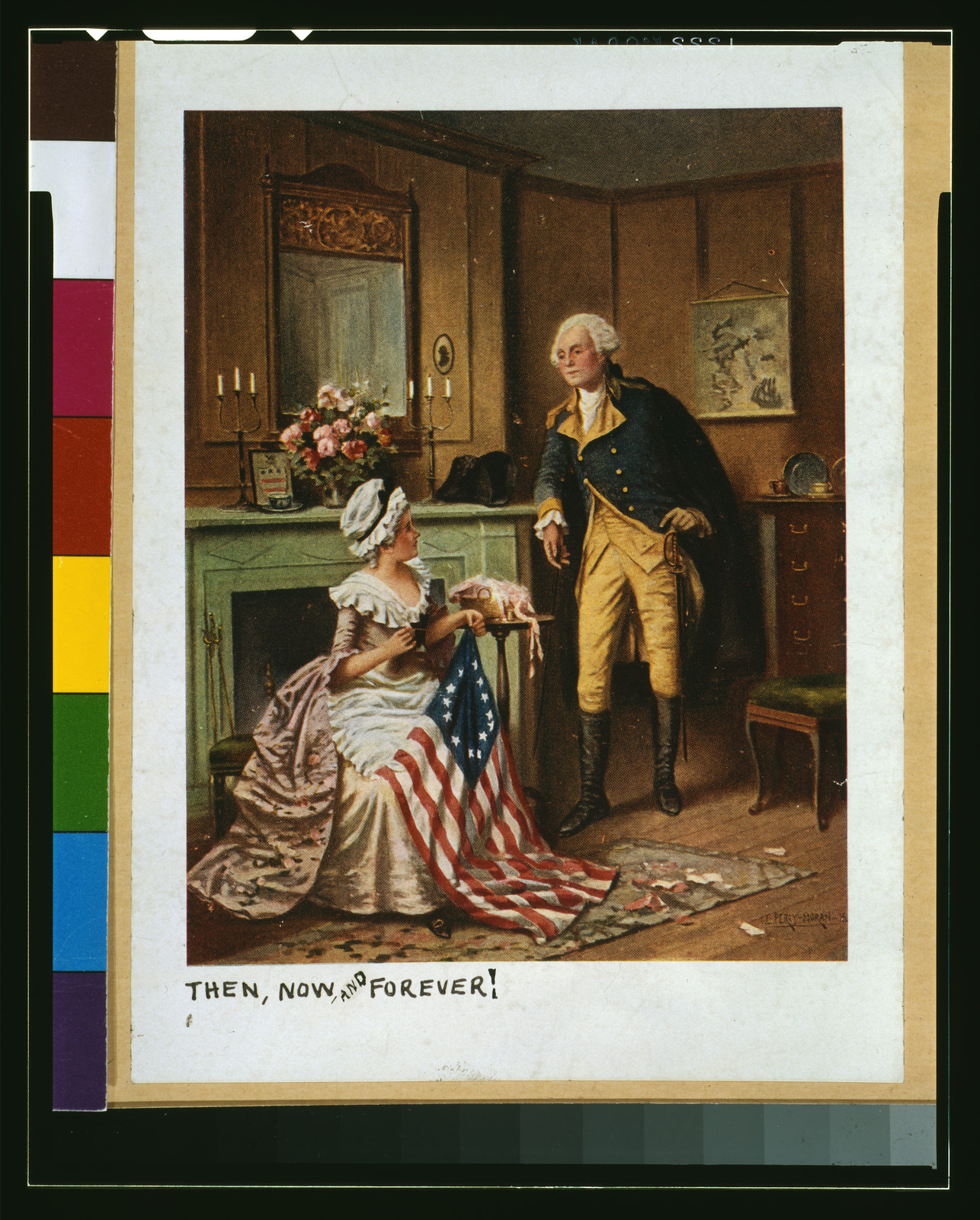 Then, now, and forever! / E. Percy Moran., c1908. — historic print